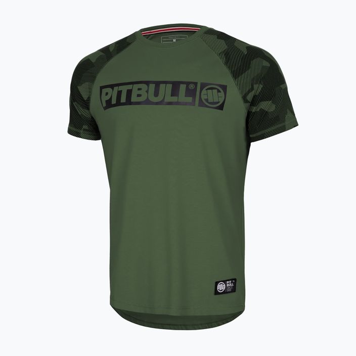 Tricou pentru bărbați Pitbull West Coast T-S Hilltop 210 olive