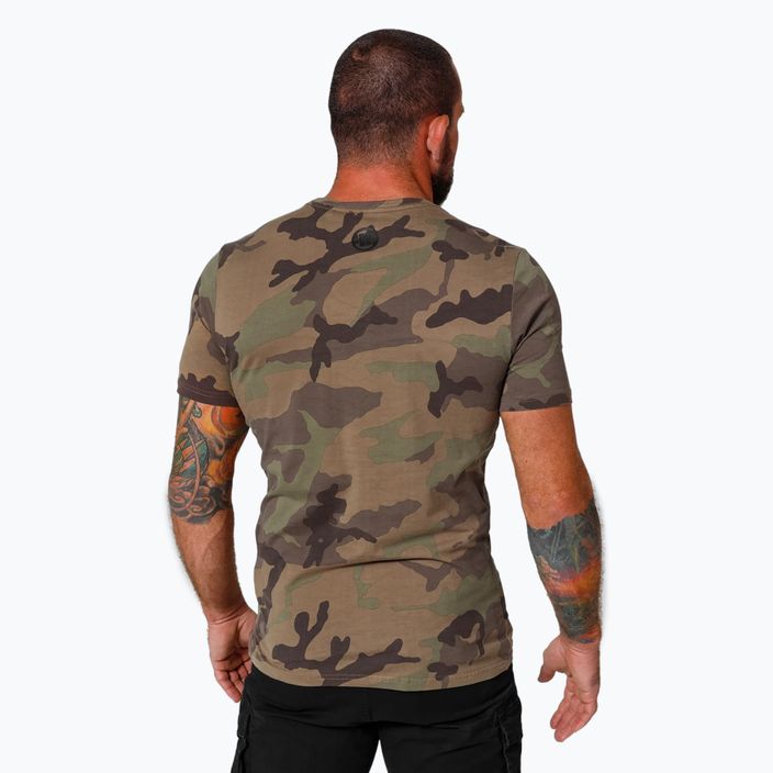 Tricou pentru bărbați Pitbull West Coast Classic Boxing woodland camo 3