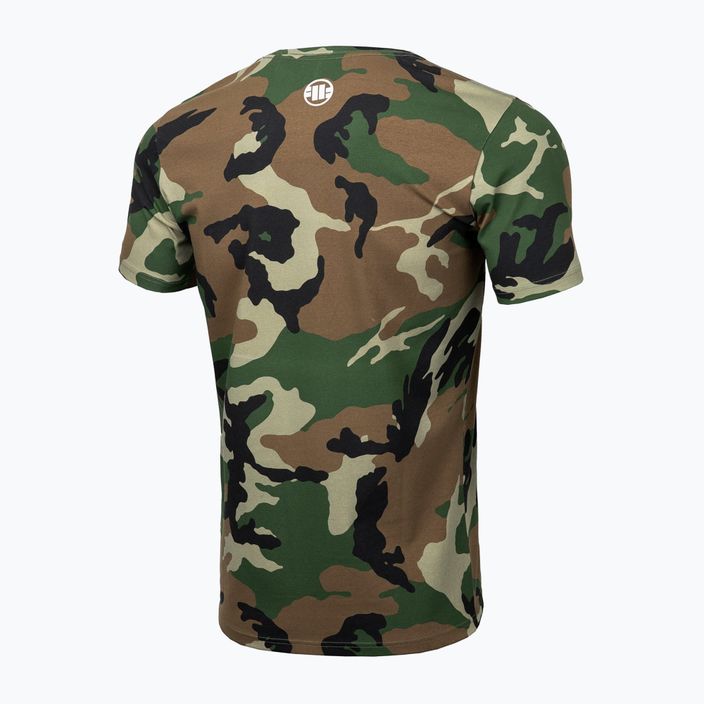 Tricou pentru bărbați Pitbull West Coast Classic Boxing woodland camo 5