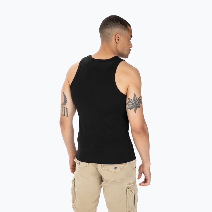 Tricou pentru bărbați Pitbull West Coast Tank Top Small Logo black 2