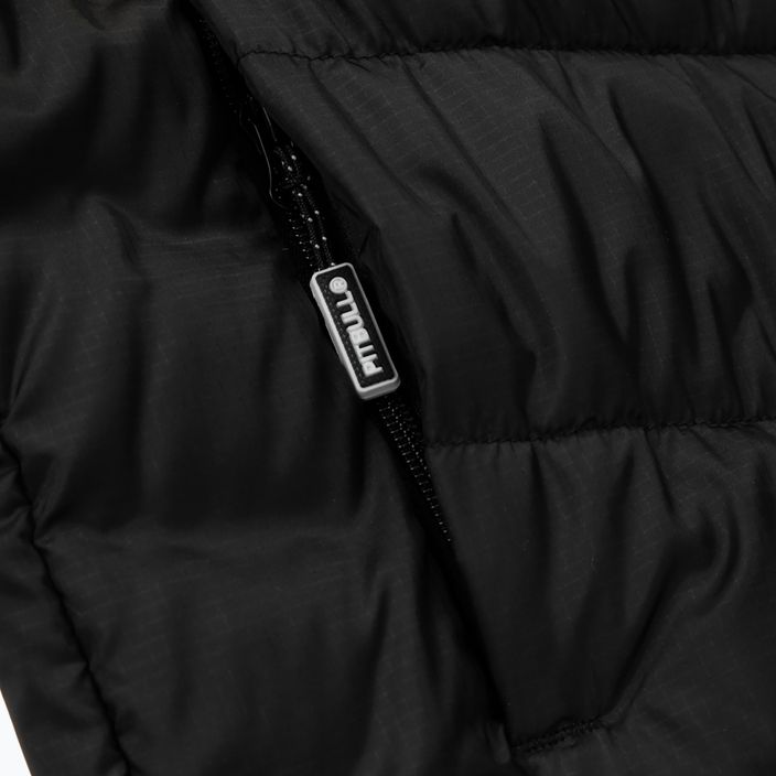 Pitbull West Coast jachetă de iarnă pentru bărbați Evergold cu glugă căptușită negru/negru 11