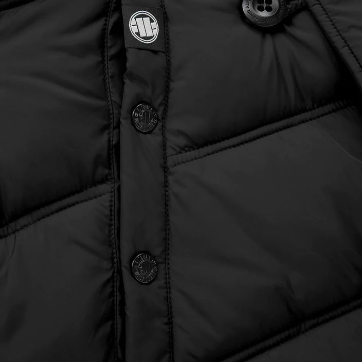 Jachetă de iarnă pentru bărbați Pitbull West Coast Parka Kingston negru 13