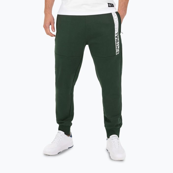 Pantaloni pentru bărbați Pitbull New Hilltop Jogging dark green