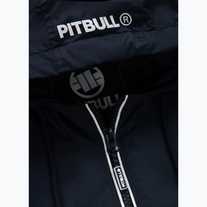 Jachetă pentru bărbați Pitbull West Coast Whitewood Hooded Nylon dark navy 8
