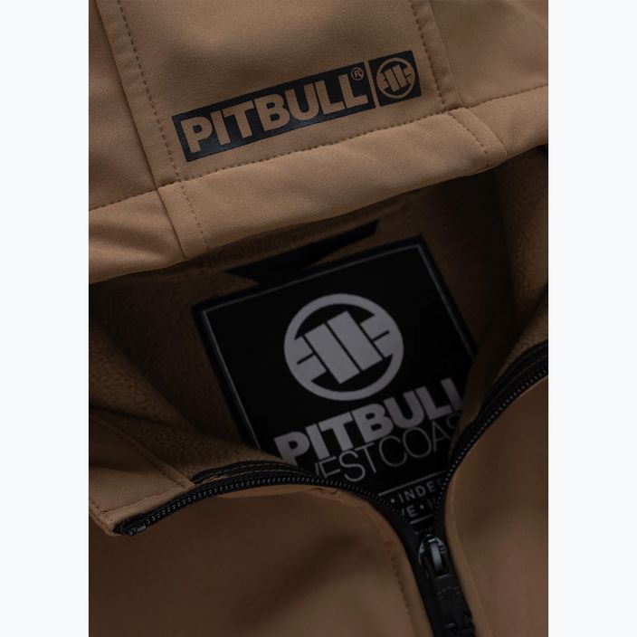 Jachetă pentru bărbați Pitbull West Coast Midway 2 Softshell coyote brown 9