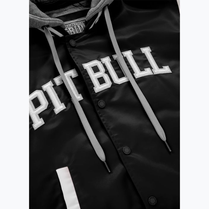 Pitbull West Coast jachetă pentru femei Eagle Ridge cu glugă Varsity negru 7