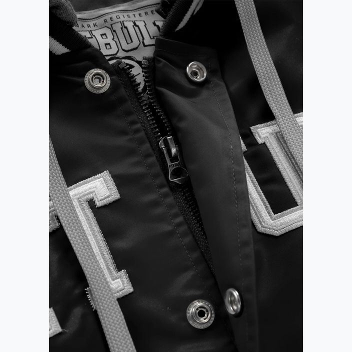Pitbull West Coast jachetă pentru femei Eagle Ridge cu glugă Varsity negru 8