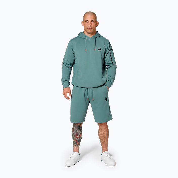 Bluză pentru bărbați Pitbull West Coast Explorer Hooded mint 2