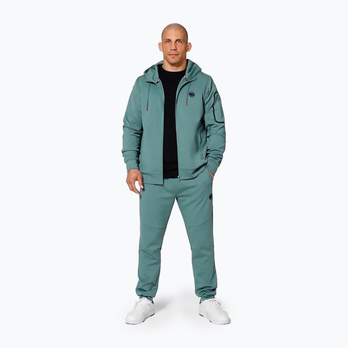 Bluză pentru bărbați Pitbull West Coast Explorer Hooded Zip mint 2