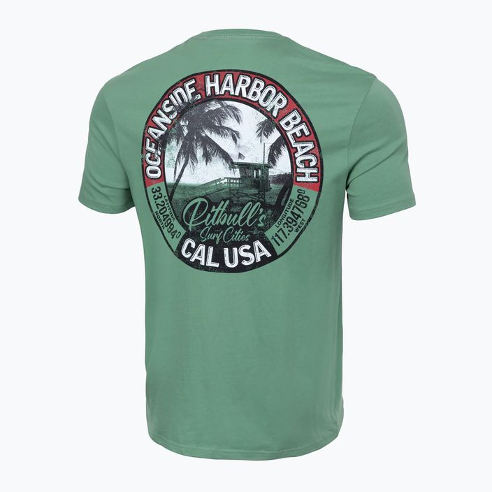 Tricou pentru bărbați Pitbull West Coast Oceanside mint 2