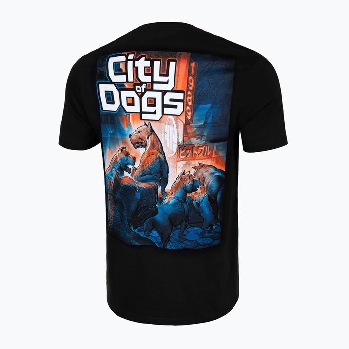 Tricou pentru bărbați Pitbull West Coast City Of Dogs 214047900002 black 2
