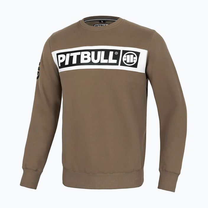 Bluză pentru bărbați Pitbull Sherwood Crewneck brown 6