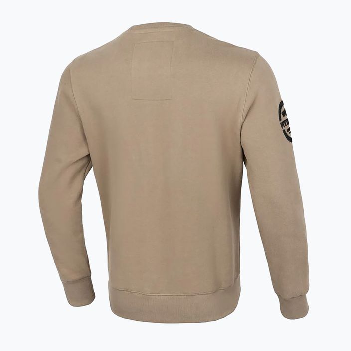 Bluză pentru bărbați Pitbull Sherwood Crewneck pale sand 6