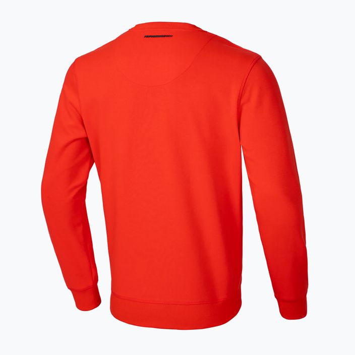 Bluză pentru bărbați Pitbull Beyer Crewneck flame red 5