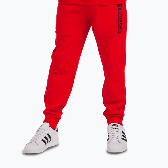 Pantaloni pentru bărbați Pitbull Saturn flame red