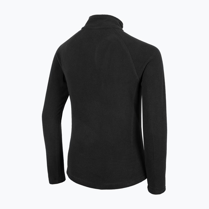 Bluză fleece pentru copii 4F neagră HJZ22-JBIDP001 8