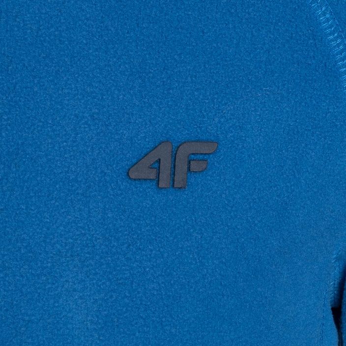 Bluză fleece pentru copii 4F albastră HJZ22-JBIMP001 5
