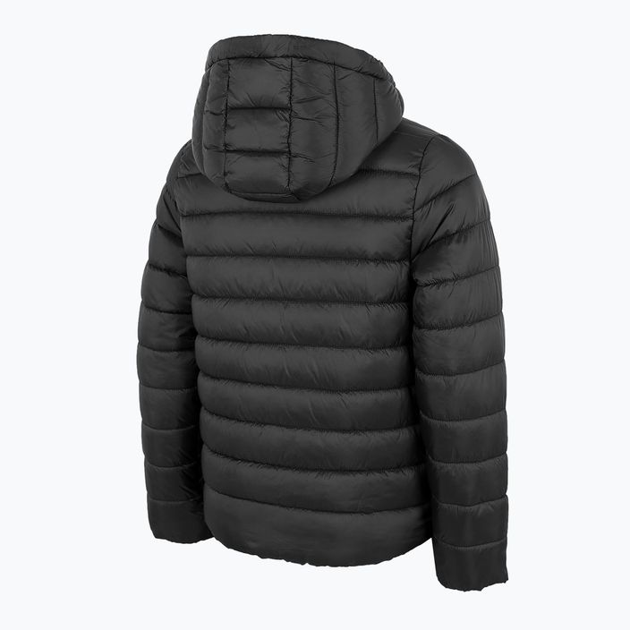 Jachetă 4F pentru copii  negru HJZ22-JKUMP001 4