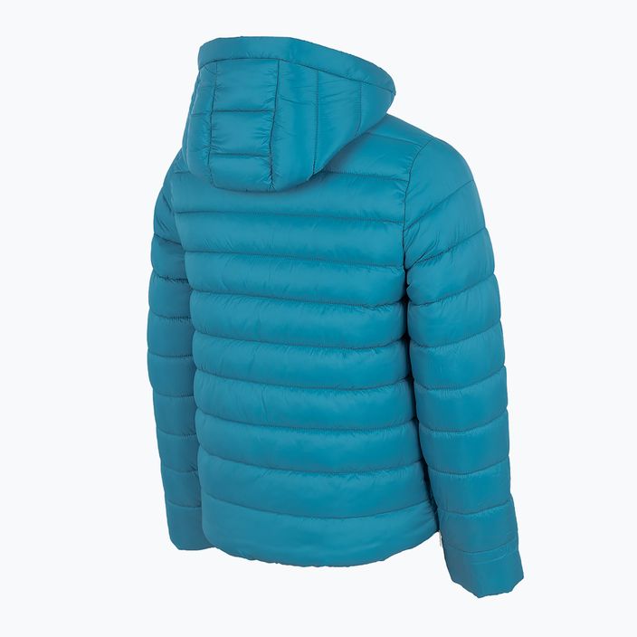 Jachetă de puf pentru copii 4F albastru HJZ22-JKUMP001 4