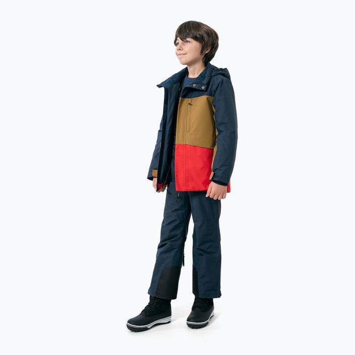 Jachetă de schi colorată 4F pentru copii HJZ22-JKUMN004 2