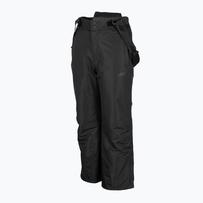 Pantaloni de schi pentru copii 4F negru HJZ22-JSPMN001 3