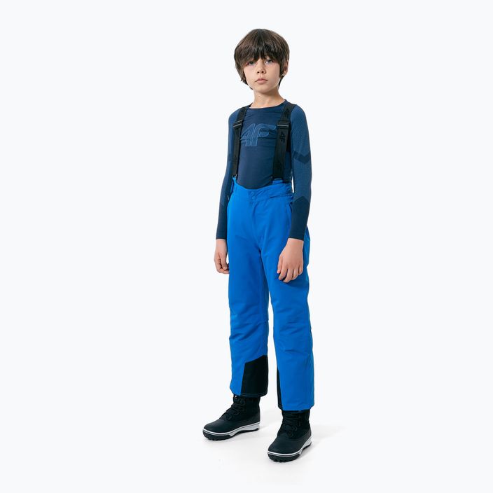 Pantaloni de schi pentru copii 4F albastru HJZ22-JSPMN001 2