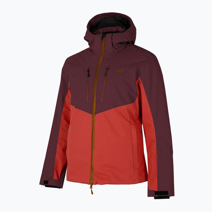 Jachetă de schi pentru bărbați 4F roșu H4Z22-KUMN011 6