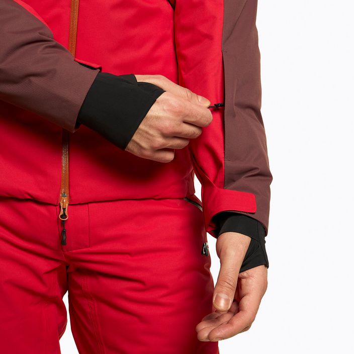 Jachetă de schi pentru bărbați 4F roșu H4Z22-KUMN011 5