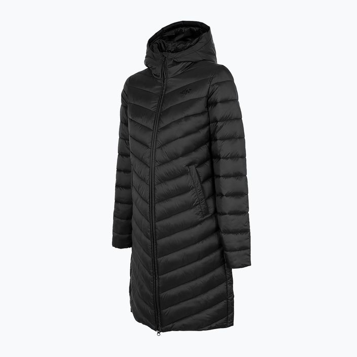 Jachetă în puf pentru femei 4F negru H4Z22-KUDP015 7