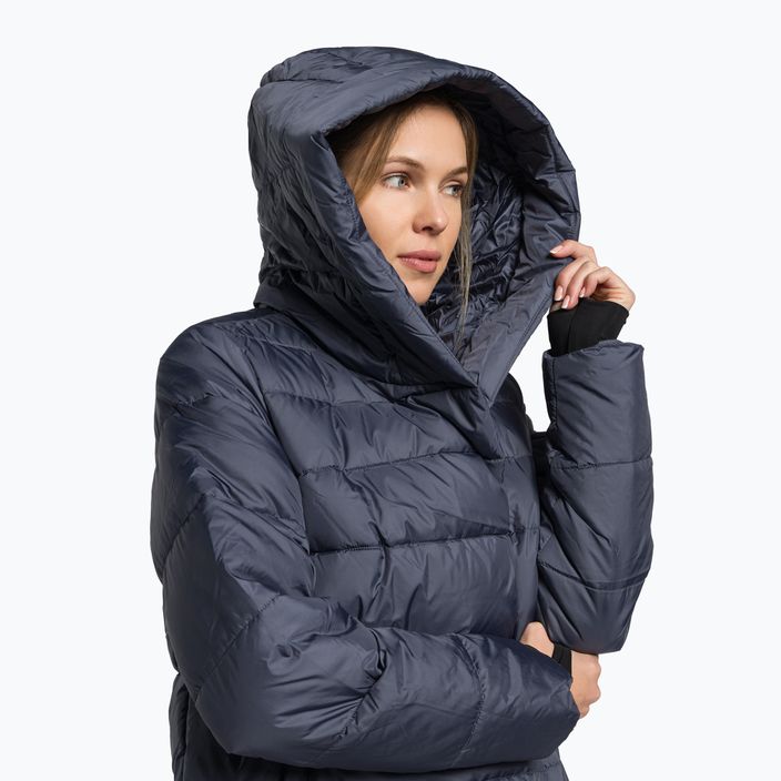 Jachetă în puf pentru femei 4F gri H4Z22-KUDP018 5