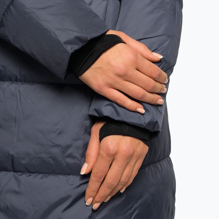 Jachetă în puf pentru femei 4F gri H4Z22-KUDP018 9