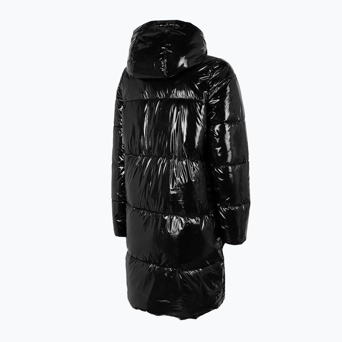 Jachetă în puf pentru femei 4F negru H4Z22-KUDP011 4