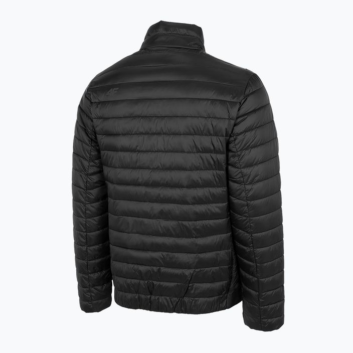 Jachetă de bărbați 4F negru H4Z22-KUMP003 4