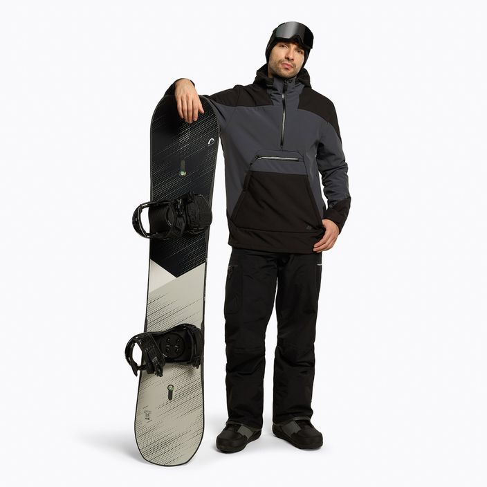 Jachetă de snowboard pentru bărbați 4F negru H4Z22-SFM002F 2