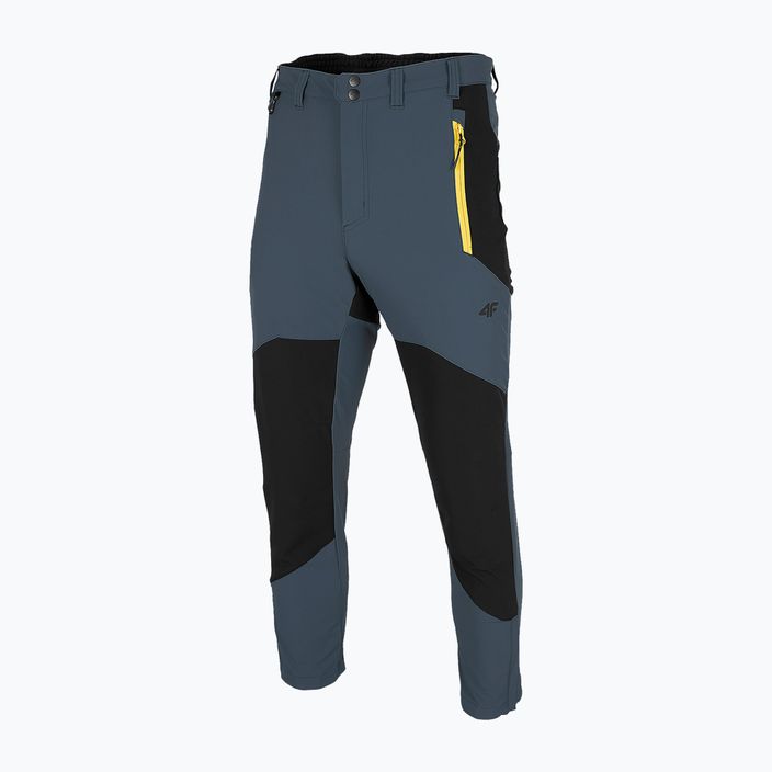 Pantaloni de trekking pentru bărbați 4F albaștri H4Z22-SPMTR060