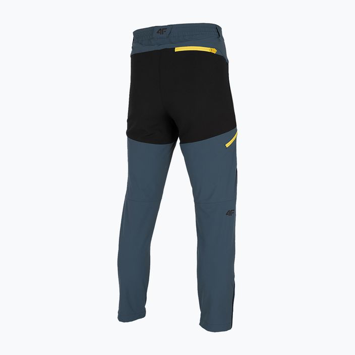 Pantaloni de trekking pentru bărbați 4F albaștri H4Z22-SPMTR060 2