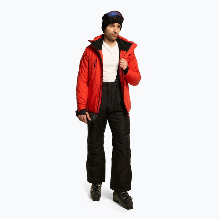 Jachetă de schi pentru bărbați 4F roșu H4Z22-KUMN004 2