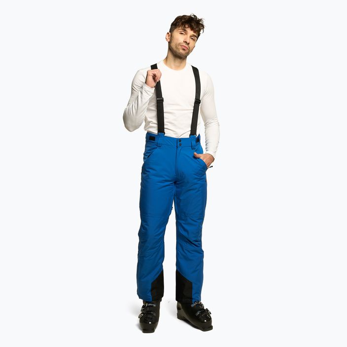 Pantaloni de schi pentru bărbați 4F albastru H4Z22-SPMN003