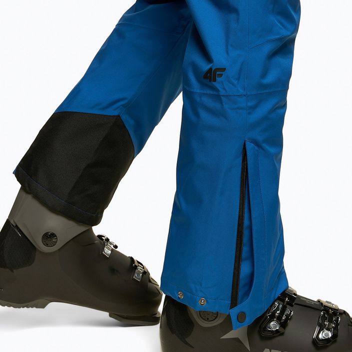 Pantaloni de schi pentru bărbați 4F albastru H4Z22-SPMN003 5