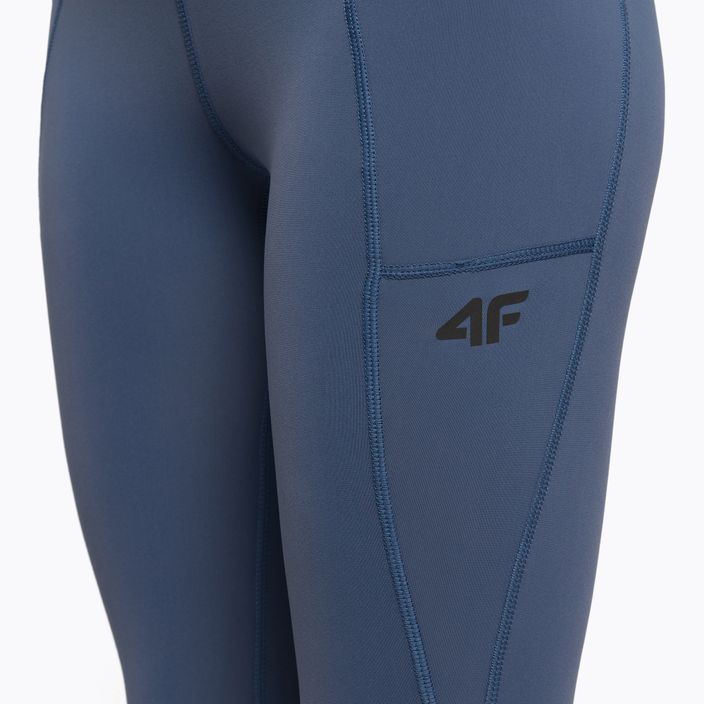 Pantaloni de trekking pentru femei 4F albastru H4Z22-SPDTR060 5