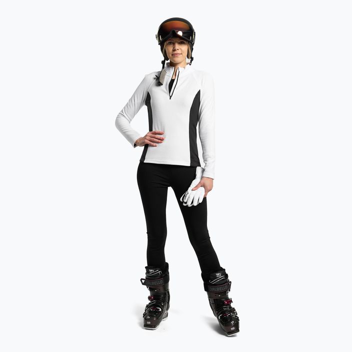 Pulover de schi pentru femei 4F BIDP011 fleece alb H4Z22-BIDP011 2
