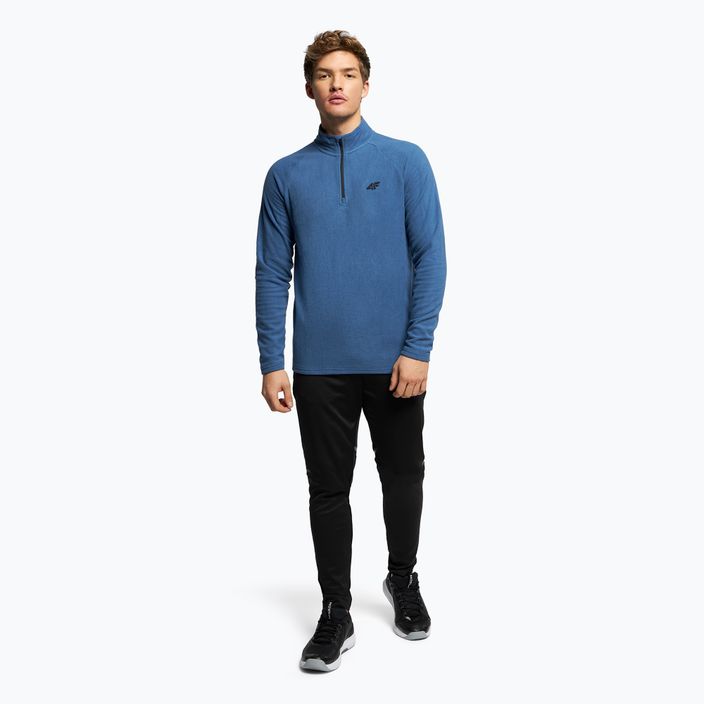 Bluză de schi pentru bărbați 4F albastră H4Z22-BIMP010 2