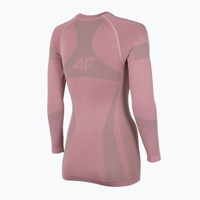 Tricou termic pentru femei 4F roz H4Z22-BIDB030G 2