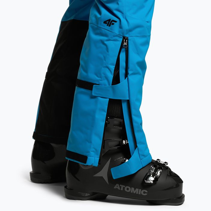 Pantaloni de schi pentru bărbați 4F albastru H4Z22-SPMN006 5