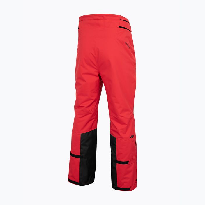 Pantaloni de schi pentru bărbați 4F roșu H4Z22-SPMN006 7