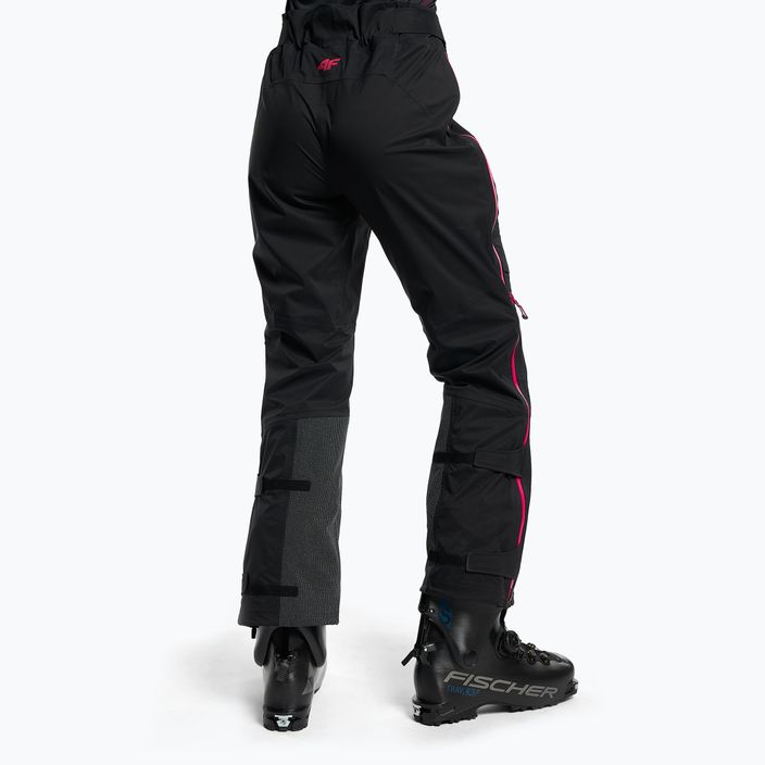 Pantaloni de schi de tură pentru femei 4F grafit H4Z22-SPDN005 3