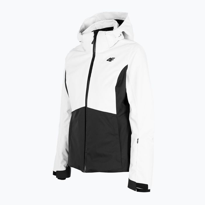 Jachetă de schi pentru femei 4F alb H4Z22-KUDN010 7