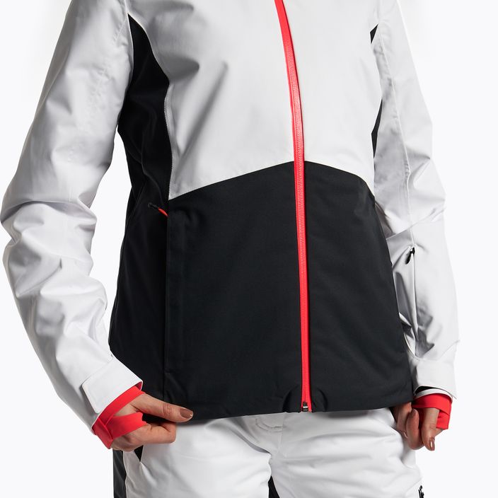 Jachetă de schi pentru femei 4F alb H4Z22-KUDN010 5