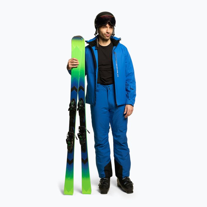 Jachetă de schi pentru bărbați 4F albastru marin H4Z22-KUMN003 2