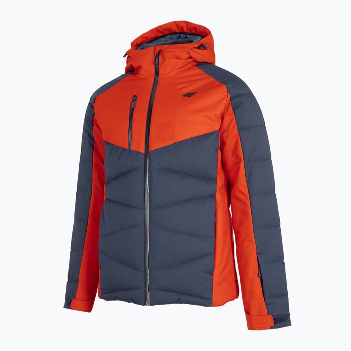Jachetă de schi pentru bărbați 4F roșu-verde H4Z22-KUMN007 12